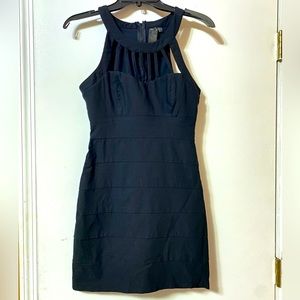 Black cocktail dress. Fits perfect and hugs your body